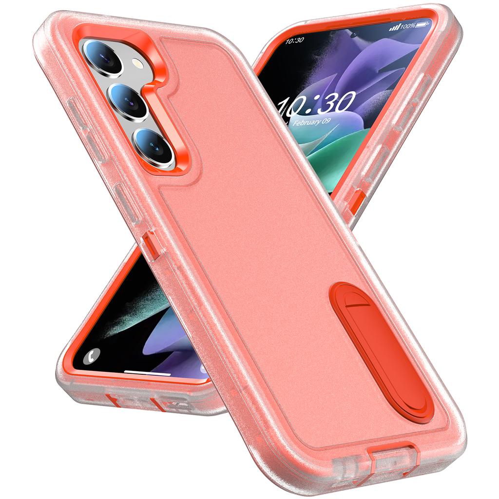 Rutschfeste, bequeme Hülle für Samsung Galaxy S23 FE S22 Ultra S24 Plus A15 A54 A14 A53 A13 A04S Handy-Zubehör mit Ständer