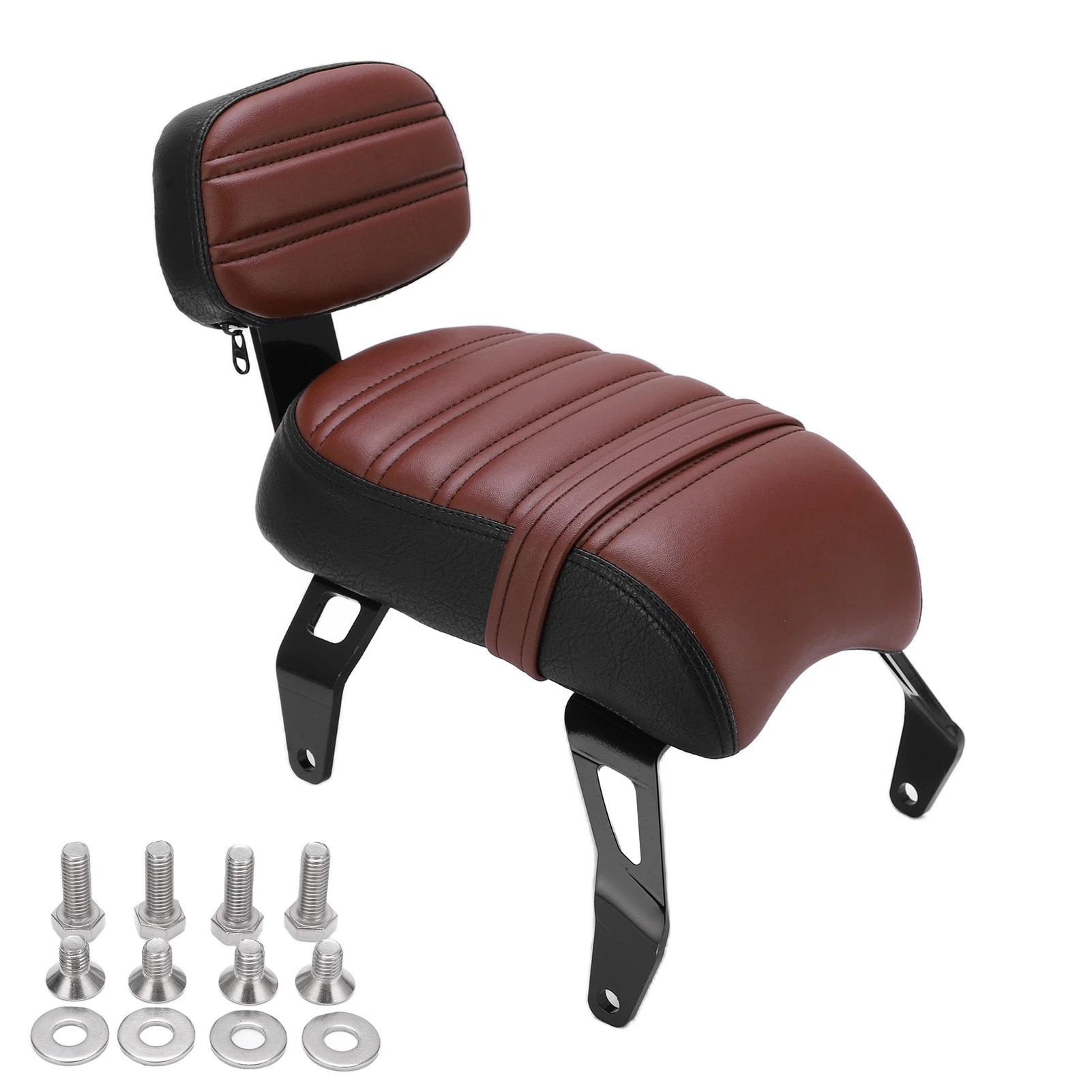 

Спинка пассажирского сиденья Мотоциклетные запчасти Заднее пассажирское сиденье с комплектами спинки Замена для Indian Bobber 2018‑2025 армия зеленый