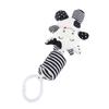 Baby Hängende Rassel Spielzeug Schwarz-Weiß Gestreift Kinderwagen Plüsch Windspiele Spielzeug für Säuglinge Autobett