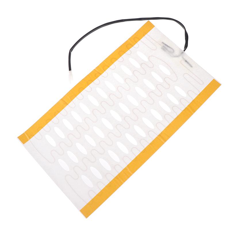 1Pcs 12V Carbon Fiber Heated Seat Heating Heater Pads Winter Warmer Covers Universal For Car