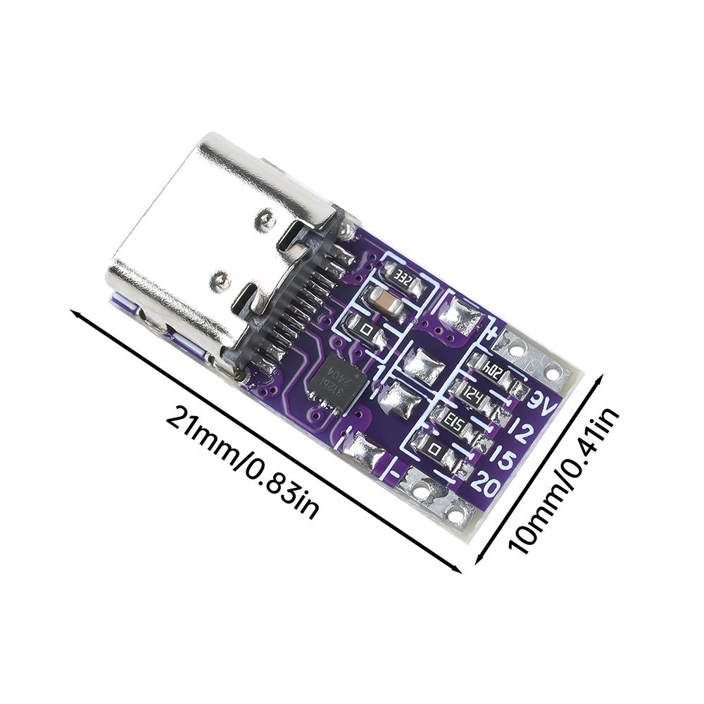 PD3.1 PD3.0 QC3.0 Fast Charging Protocol Decoy Aging Test Board Module 9V 12V 20V 28V 36V 48V Interface Type C Module