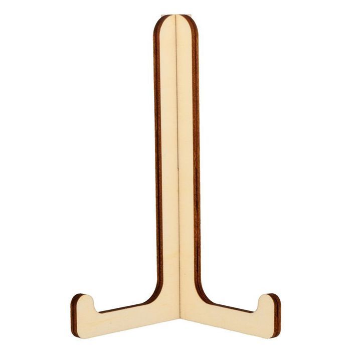 Chevalet en bois - ARTEMIO - Collection On se Marie - 14 x 7 cm - Décoration mariage - DIY