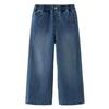 DAVE & BELLA Girls' Wide-Leg Denim Jeans