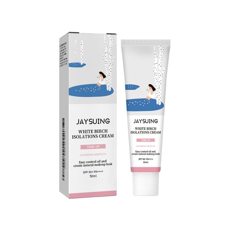 Crema Solare Spf 50+ Pa+++ Protezione Uv Isolante Sunblock Rinfrescante Illuminante Idratante Impermeabile Trucco Schiarente Crema Solare