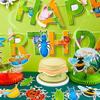 28 Pieces Bugs Party Decorations Spring Bugs Party Banner Bee Ladybugs Hanging Swirls Decor ect Birthday Honeycomb Centerpieces Decorations for Boys