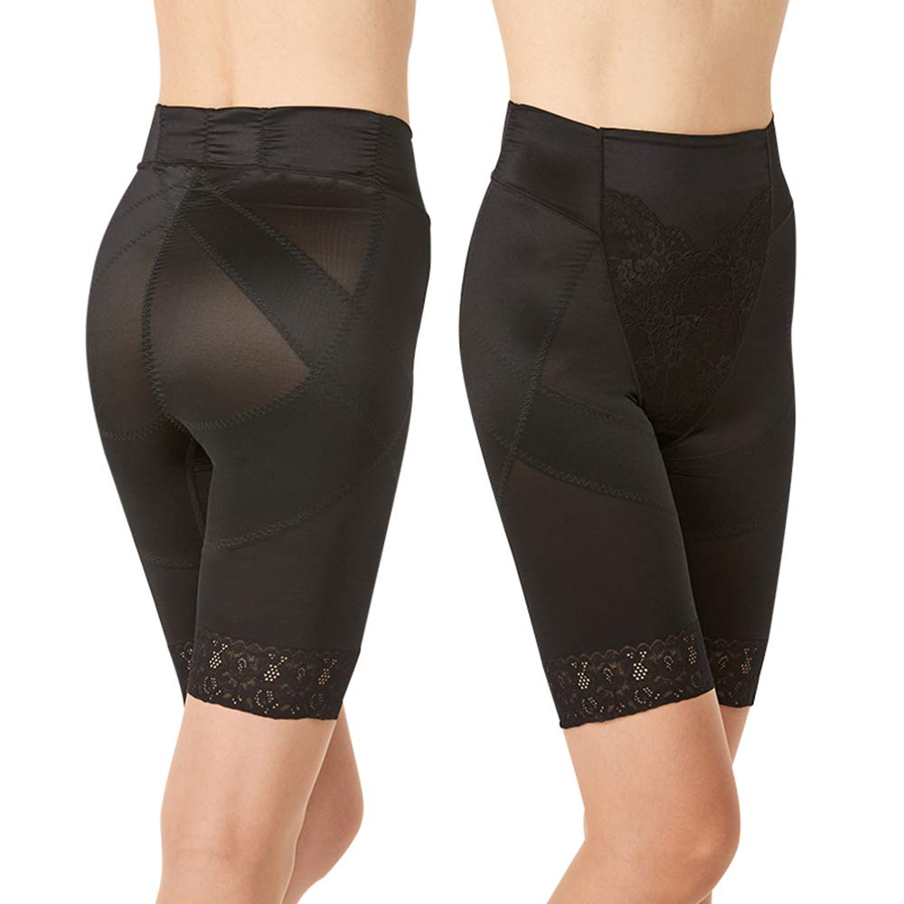 Ashiya Beauty Bodywork Pelvic Slimming 2020 Set of Size Black Shorts, Model, 2, 4L, (2 Pieces)