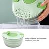 Salad   Plastic Time Saving Fast Mixing Washable Rotatable Veggie Washer for Kitchen