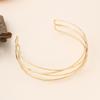 Gold Color Arm Cuff Bracelet for Women Vintage Greek Women's Upper Arm Bracelet Adjustable Open Bangles Jewelry Gifts