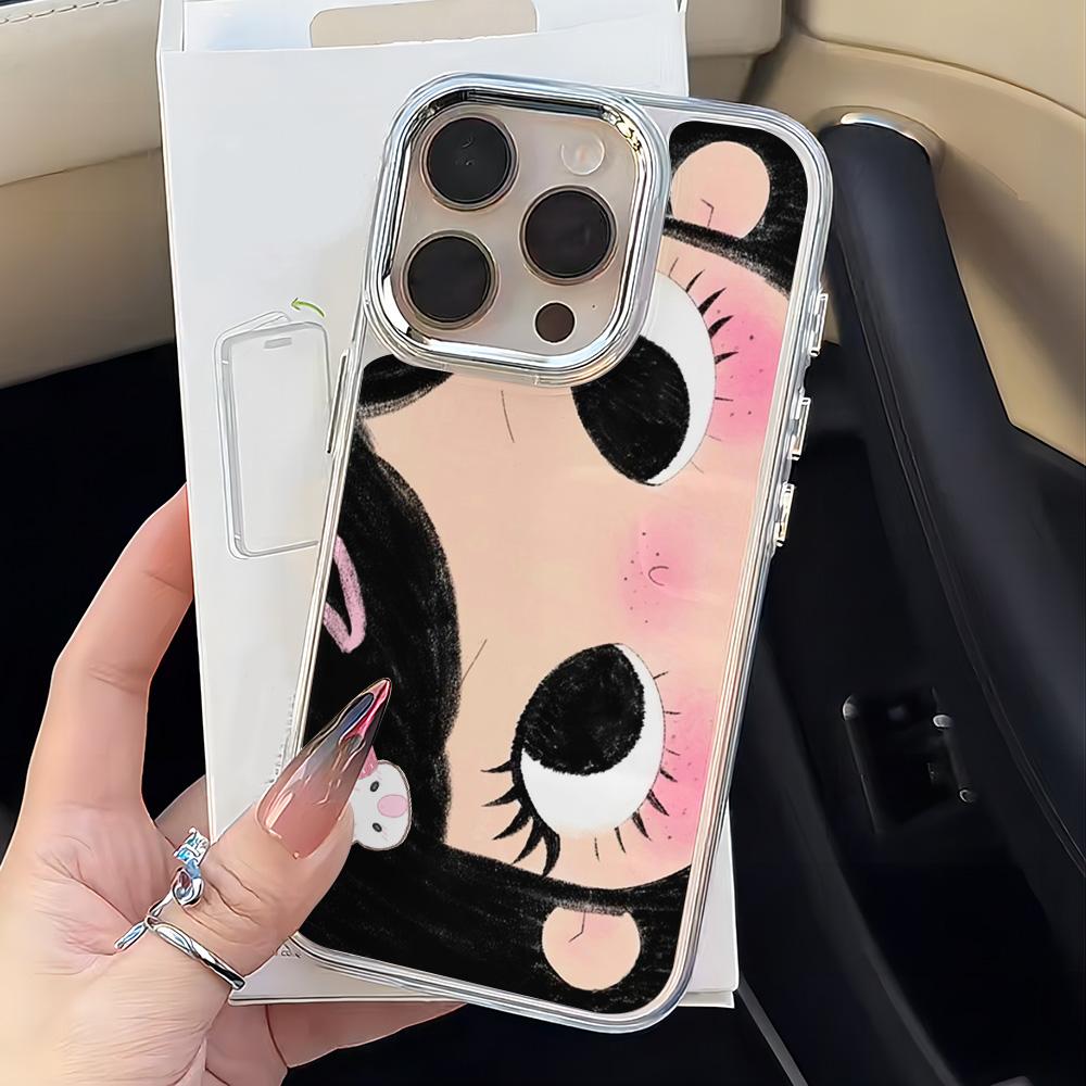 

Cute Big Eyes Girl Phone Case for Vivo Y400 Y39 Y29 Y04 Y38 Y28 Y19S Y03 Y78 Y36 Y17S Y100 Y75 Y22S Y02 4G 5G Clear Soft Cover vivo Y17 4G