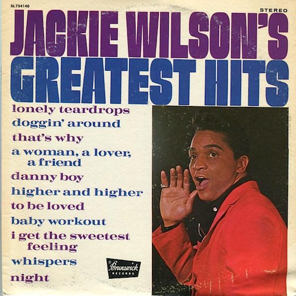 

LP Record JACKIE WILSON - Jackie Wilson s Greatest Hits BL754140 Brunswick 1969 US Soul/Funk Used