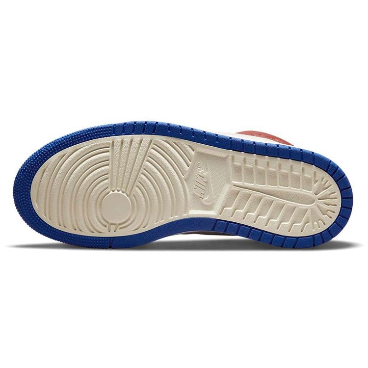 Air Jordan 1 Zoom Comfort Redstone Women Sneakers Sail Hyper-Royal White CT0979-104