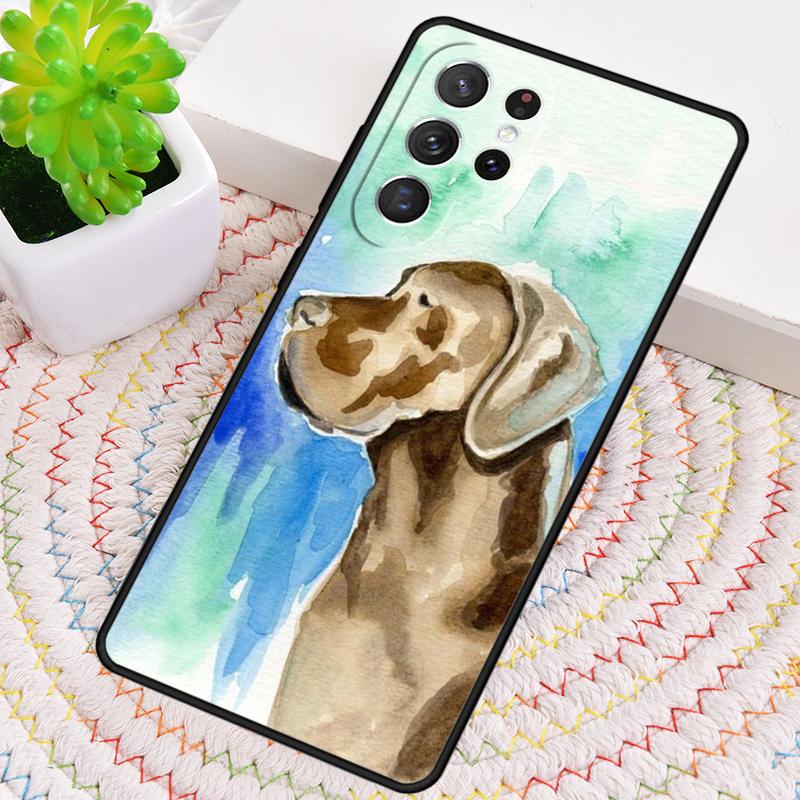 Great Dane Dog Watercolor Silicone Phone Case For Samsung Galaxy note 10 pro S26 S25 S24 S23 S22 S21 Plus S25Ultra Capa Cover