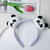 Adorable 2026 Panda Hair Accessory: Cute Round Headband & Funny Clip for Girly Wash Face Routine