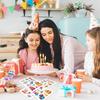 Cute Cartoon Themed Birthday Party Interactive Parent Child Puzzle Diy Stickers Pack