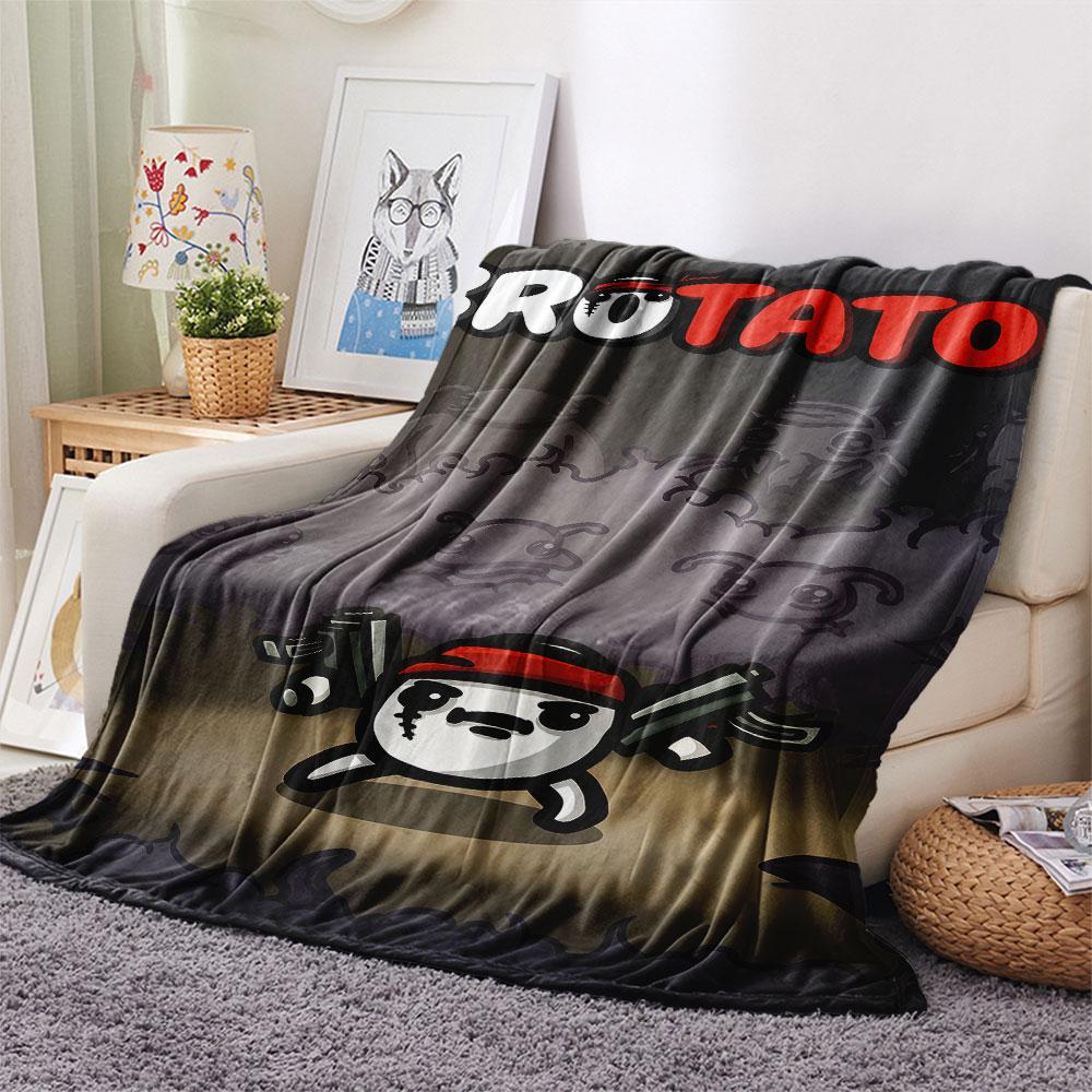 Brotato Blanket, High quality Comfortable for All Seasons, Home Decor, Warmth and Comfort