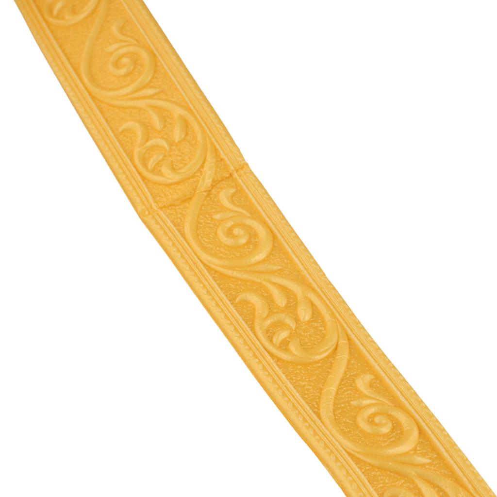 3D Foam Molding Trim Wall Trim Line Decoration Silver