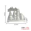 Shajin Tianxia First Mountain Ornament Housewarming Gift Jinshan Yinshan Decorative Living Room Office Craft Decoration