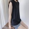 Women S Loose Round Neck Sleeveless T Shirt Summer Casual Top