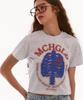 MATCHGLOBE In-Played Bonds Crop Tee (Melange)