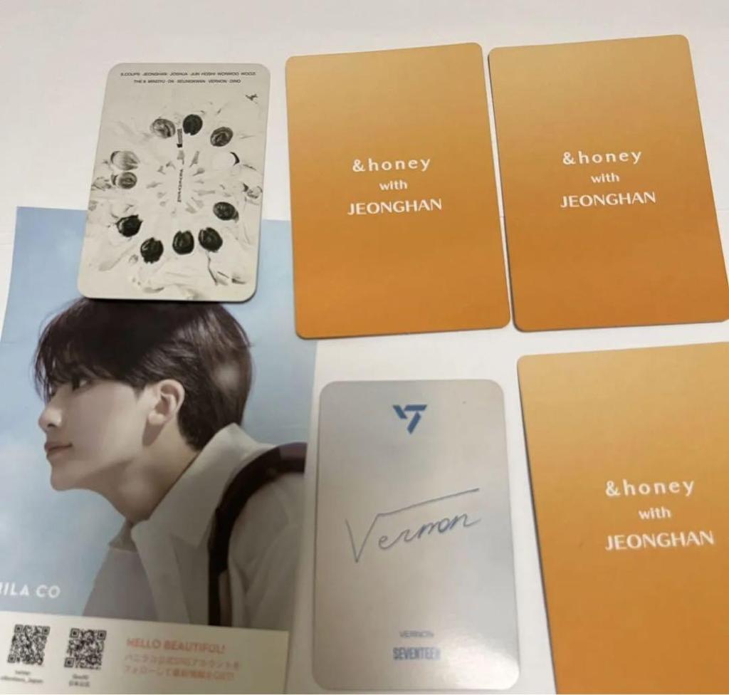 [USED] Trading card, card, Jeonghan, Seventeen, acrylic stand