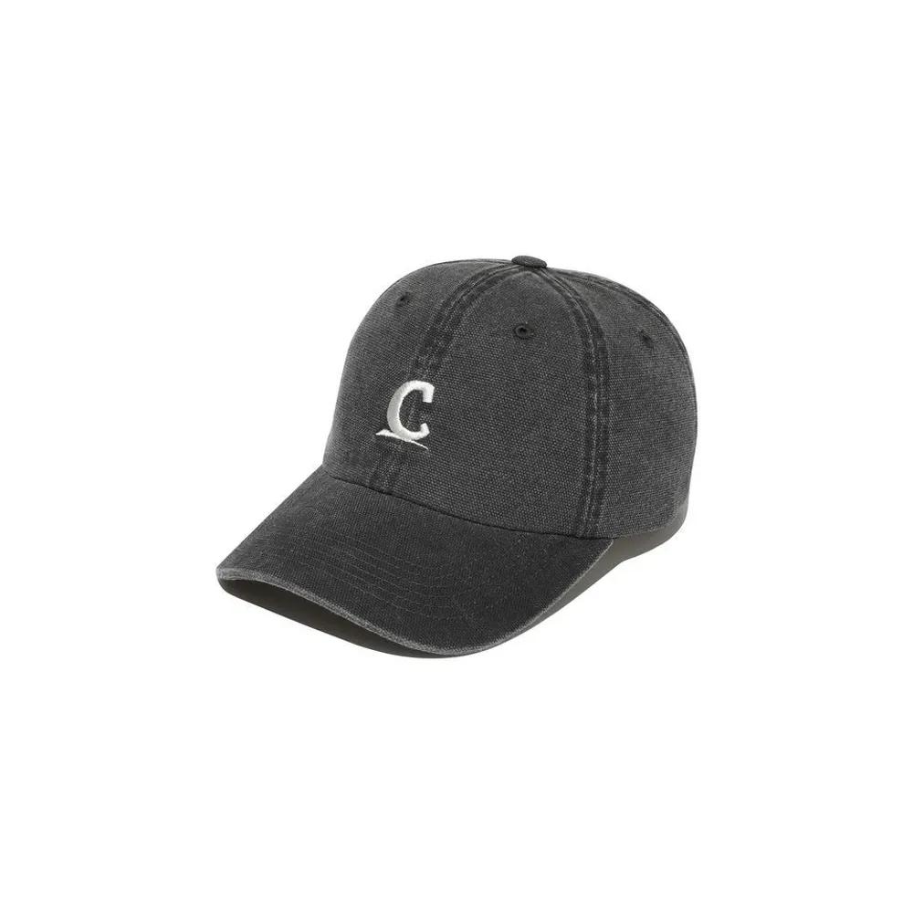 Cozy Fit Symbol Logo Oxford Washed Ball Cap Black CO2507CA14BK 1827070 F