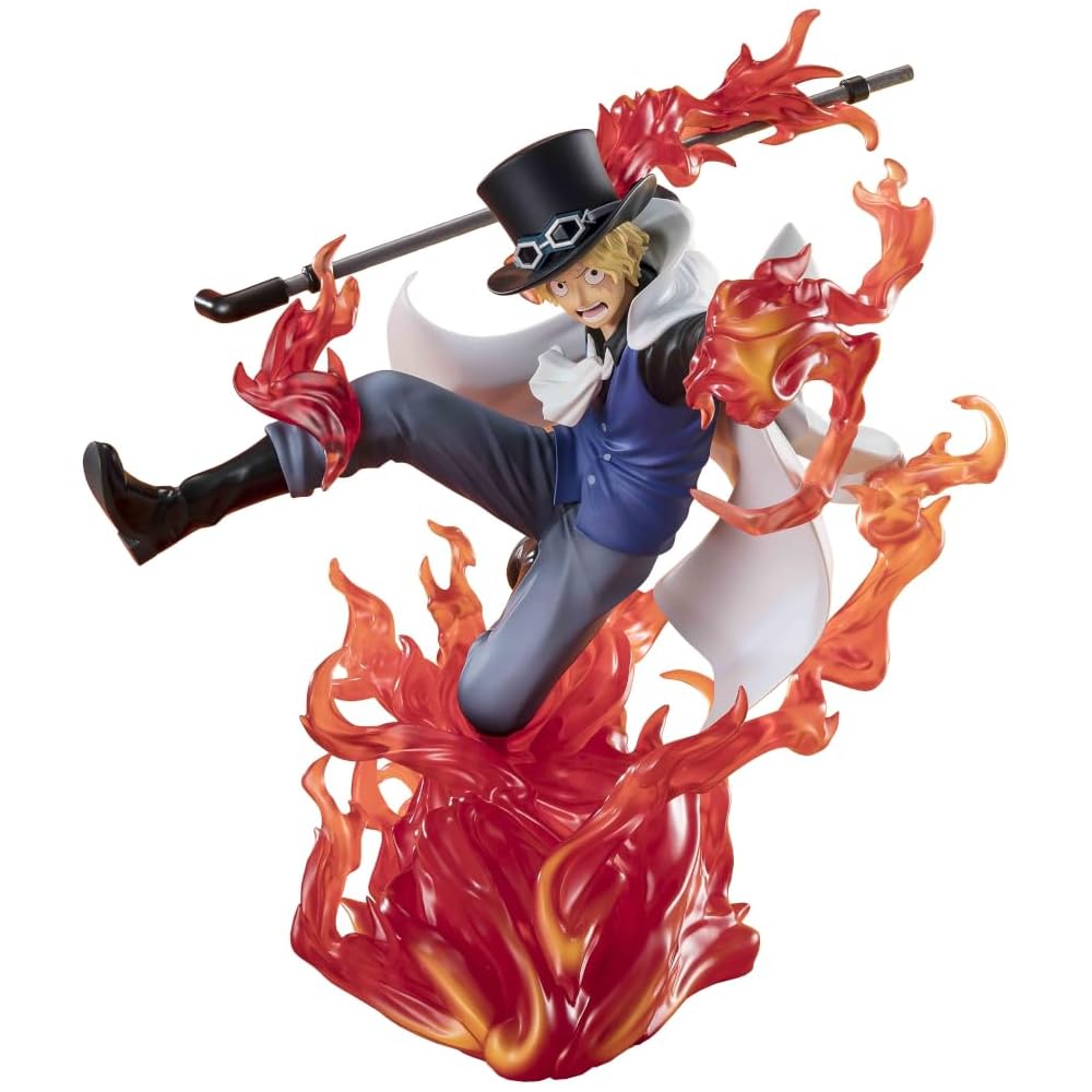 TAMASHII NATIONS Figuarts ZERO One Piece Sabo Fire Fist Figure 190mm PVC ABS Painted Collectible