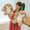 Fluffy Bunny Plush Toy Pillow Stuffed Animal Cute Birthday Gift For Girls 30-60cm