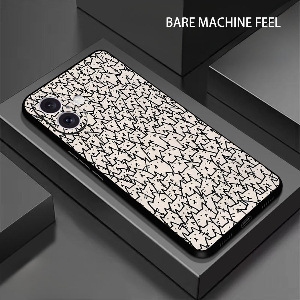Cool Cartoon Fun Fashion Phone Case For iPhone 17 16 15 14 13 12 11 X XR XS 8 Plus Mini Pro Max Soft Black Shockproof Cover