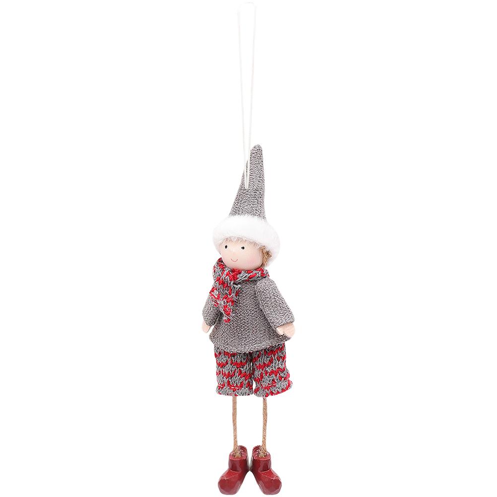 

Charming Handmade Christmas Accessory Handcrafted Cloth Ornament Angel Doll Ornament Charming Holiday Accessory