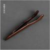 Tea Art Six Gentlemen Set Black Sandalwood Flower Pear Wood Tea Tube Tea Ceremony Kung Fu Teas Tool Accessories