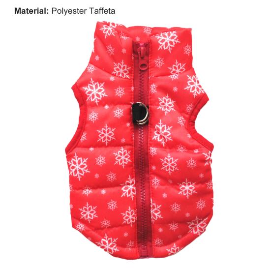 Pet Jacket Pattern Keep Warmth Soft Texture Cartoon Pet Dog Vest Coat