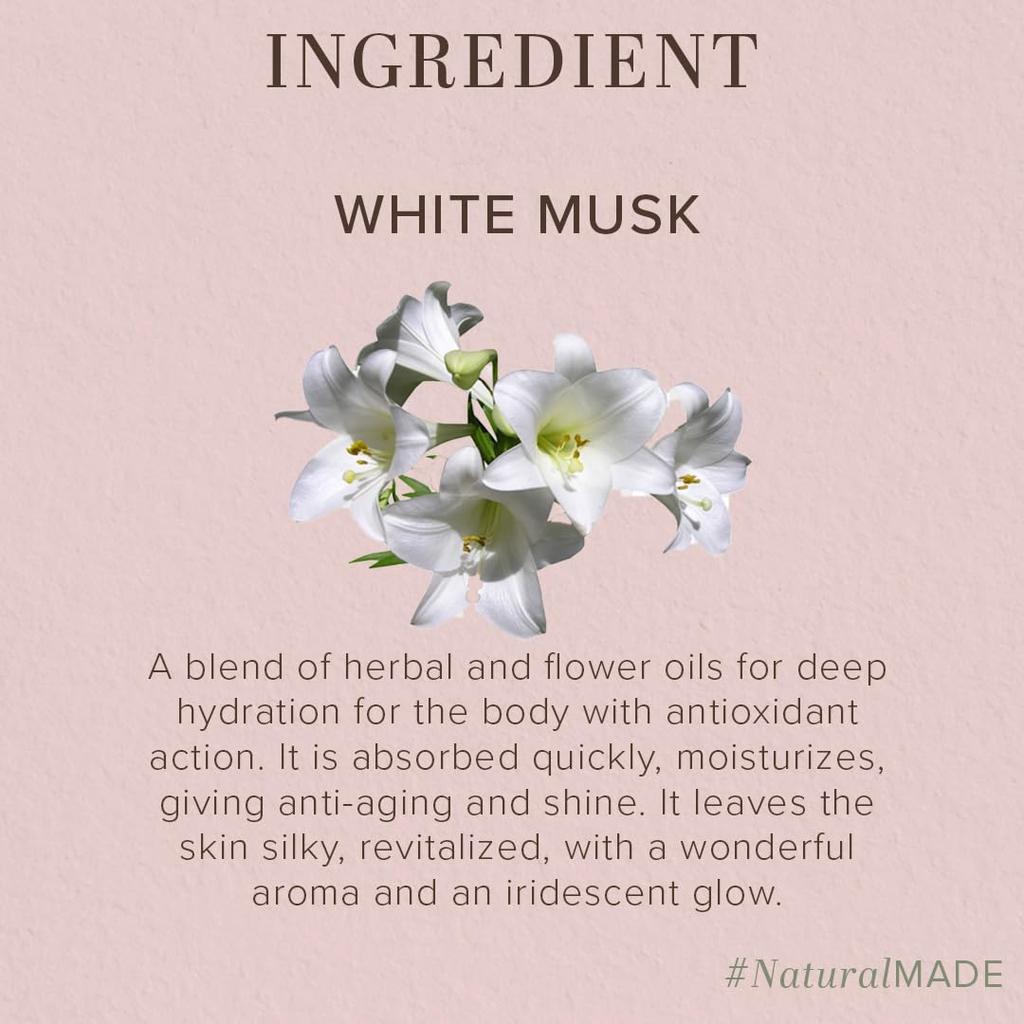 Khadi Natural White Musk Soap 125g X Pack Of 4 Skin Rejuvenation Bar With Luxurious Long Lasting Fragrance