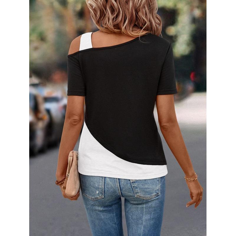 Summer Daily Short Sleeved New Women'S Beautiful Back Sports Yoga T-Shirt Loose Casual Breathable Short Top