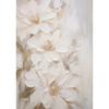 Nordische Mode Weißes Blumenkunst Abstrakt Poster Drucke Leinwand Wandkunst Bild Modern Wohnzimmer Heimdekoration