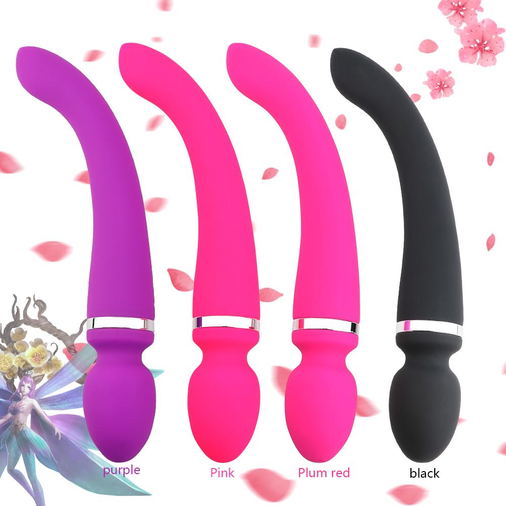 Dual Head Vibration Sex Toys for Women AV Wand Clitoris Stimulation G-Spot Dildo Vibrator Vagina Massager Powerful Sex Products