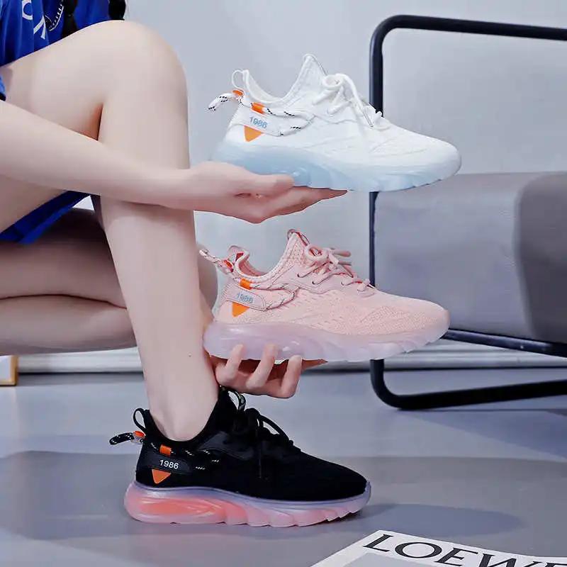 Thick Sole Thin Heel Casual Tennis Female Dress Platform Heels For Women Heel Shoes Women Sneakers Sports 4yrs To 12yrs