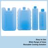 Reusable Freezer Pack Refrigerator Ice Blocks Ice Crystal Box 50/80/90/100ml Cold Freezer Pack Picnic Cooler Water Injection Box