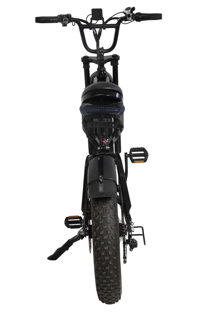 JKING FXH-009 E-Mountain Bike 48V15.6Ah B Artery 500W Motor 20 Inch Fat Tires 120KG Load 25KM/H Top Speed All-Terrain Electric Bicycle