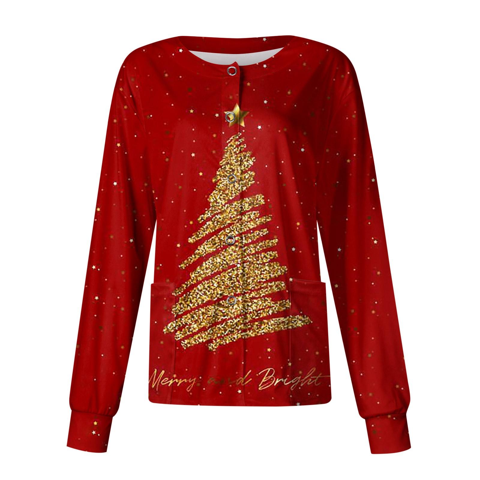 

Женский однобортный защитный комбинезон с длинным рукавом и карманом, рабочий воротник-стойка, кардиган, куртка, топ S красный