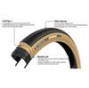 Pneu gravel tubeless Panaracer Gravelking+ Tubeless 700C x 30