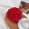 Stereoscopic Rose Flower Hair Clip Fpr Women Elegant Back of The Head Hair Shark Clip Fashionable Girl Hair Accessories