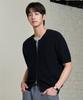 Hyoji 26 Ss Washable Cotton Two-Way Round Knit Zip-Up Cardigan (5 Colors)