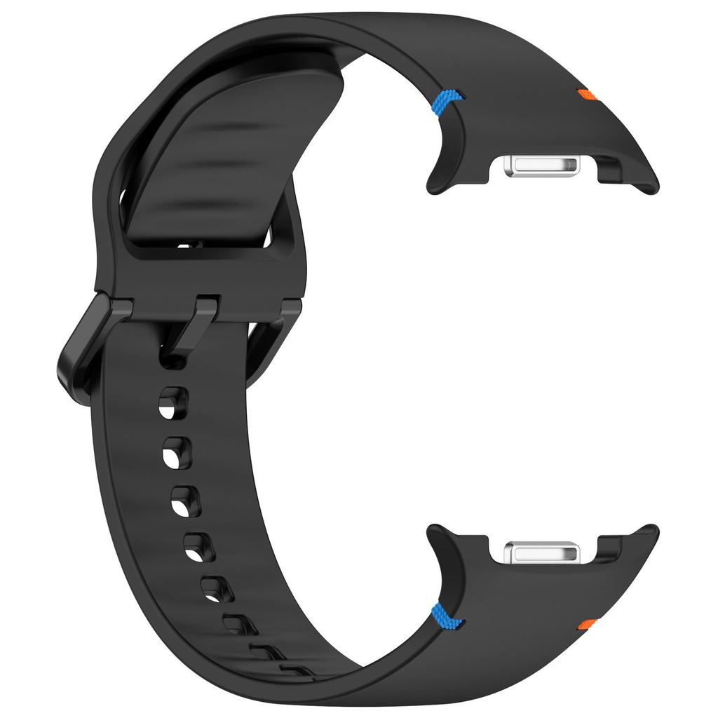 Samsung Watch 8 Silicone Strap: Classic Day Buckle Wristband for 40/44mm
