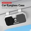 Capace roți Ochelari clip parasolar auto Suport ochelari pentru Renault Grand Scenic 4 XMOD Megane Clio 4 Laguna 2 3 Coupe Autocolant auto