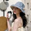 Hat Female Spring and Summer Cotton Fisherman Hat Outdoor Travel Breathable Sunscreen Sun Hat Fashio