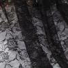 Moonfarm Rose Lace Fabric In White and for 150cm Wide Black, Crafts, Approx. 1-5m, Approx. (5m Black)