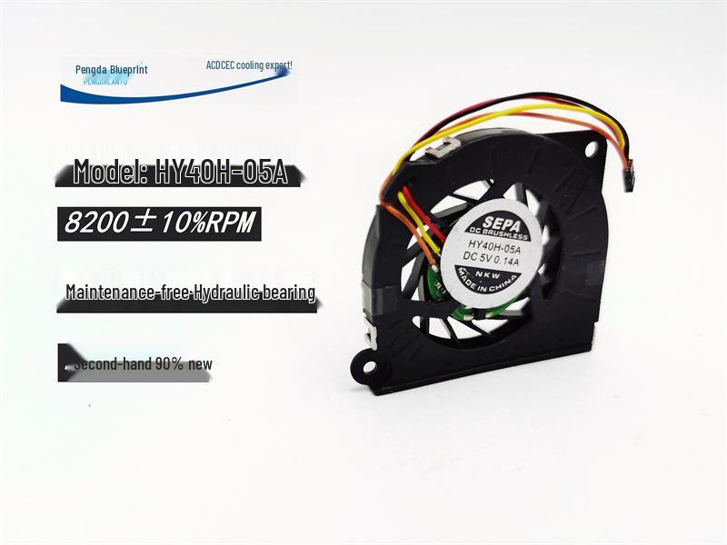 Liquid Bearing HY40H-05A High Airflow 4CM 5V Laptop Blower Cooling Fan