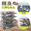 GUNSEED Tomica Holds Tomica Scale Miniature Tomica Parking Wooden Tomica Acrylic Garage, 30-35 Cars, 1/64 Cars, Five-Story Case, Case, Fence,
