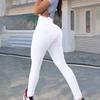 Ladies' Color Casual Pants Versatile Slim Fit Straight Leg Denim Jeans
