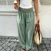 Women Striped Straight Leg Casual Vacation Long Pants